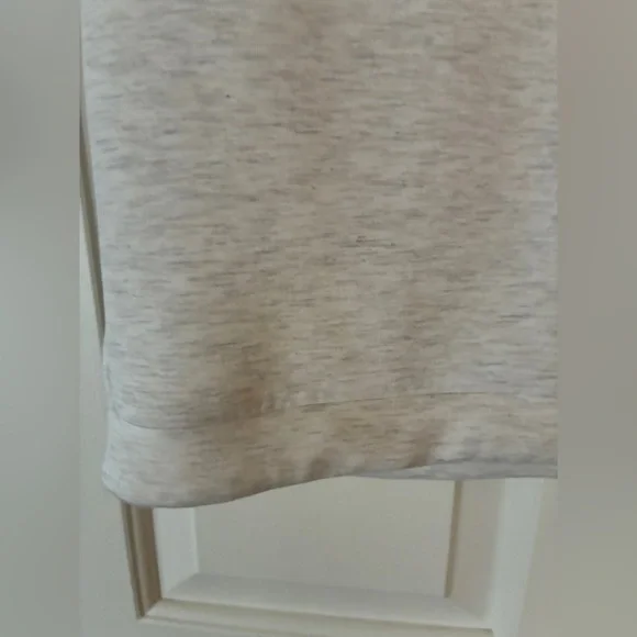 Varley Ivory Marl Double Soft Women's Otis Sleeveless Sweatshirt Sz XS - Picture 8 of 14